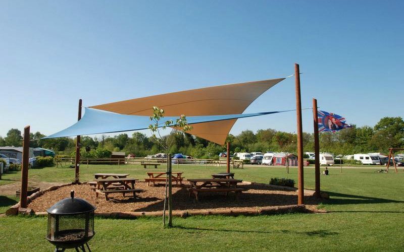 Summertime Shade Sail Area