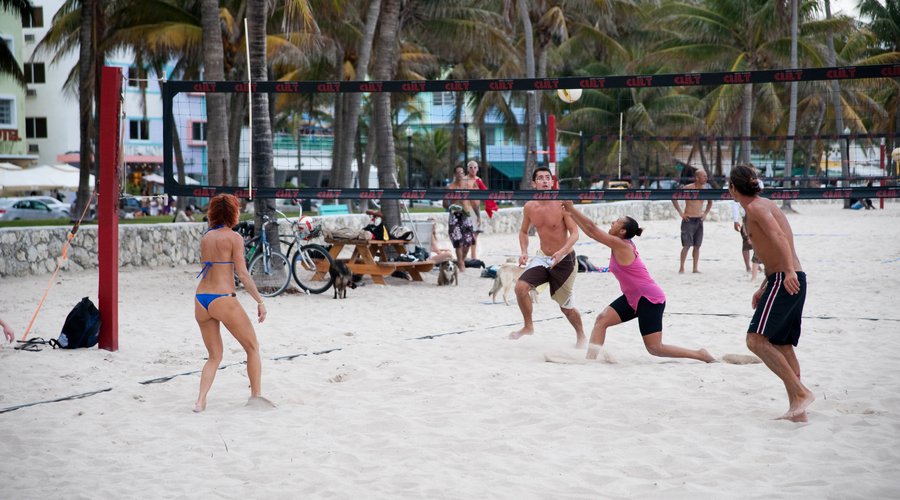 Volleyball at the Avalon Hotel