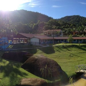 Vista panorâmica da pousada