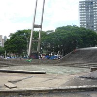 Teatro central abandonado