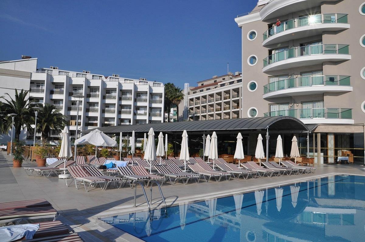 Meril beach hotel. Meril 4 Турция Мармарис. Паса Бич хотел Мармарис.