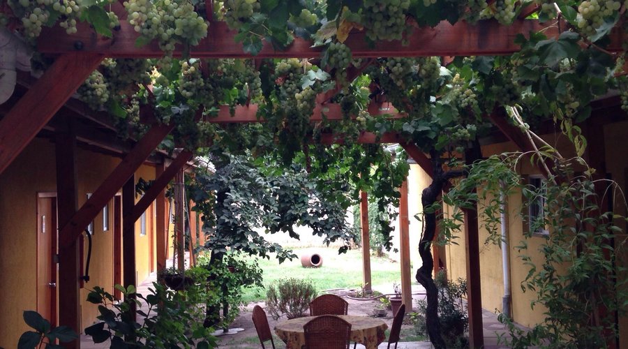Interior del Hostal, muy bonito