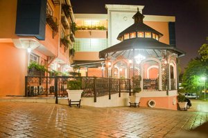 Platino Hotel & Casino in Dominican Republic, image may contain: Outdoors, City