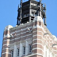 View of upper part of tower.