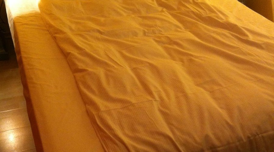 Colcha no cubre todo y cojín de almohada