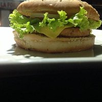 hamburger de salmon