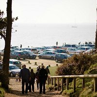 The path down from the upper field / car-park area. Tarran Patterson Photography