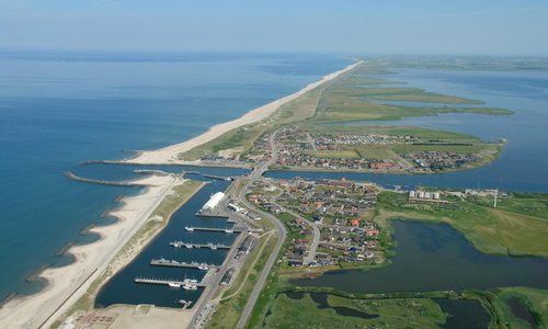 Campingplads ved Vesterhavet og Nissum Fjord