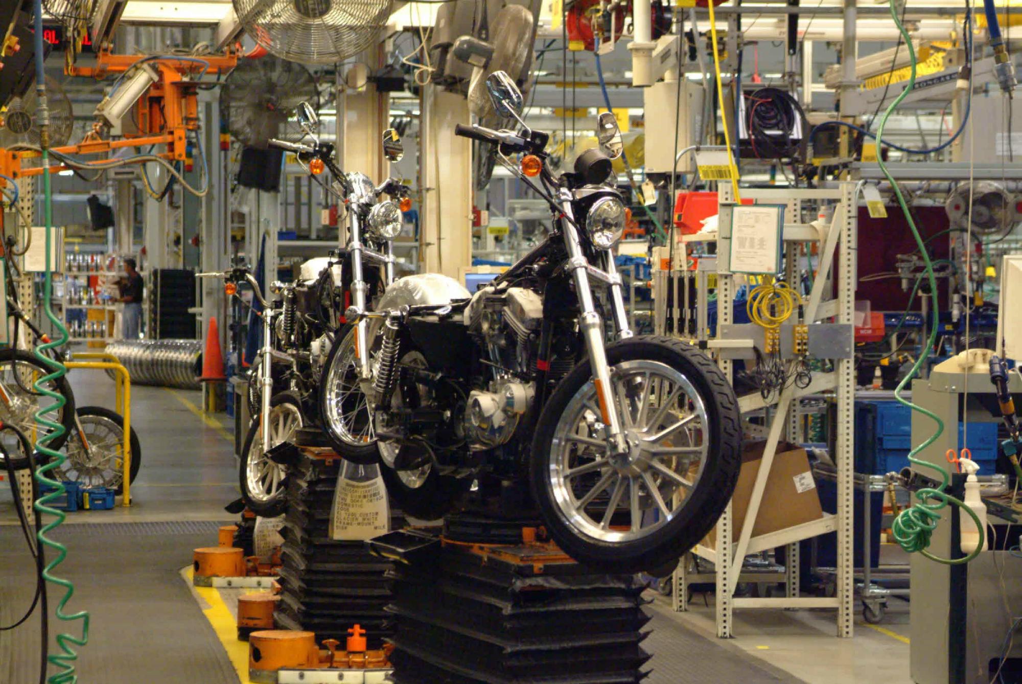 Harley factory store tour