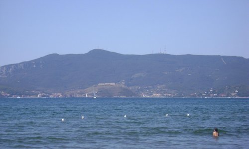 ..vista dalla spiaggia..