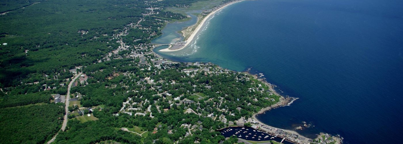 View from Wells Harbor to Walkers Point