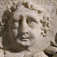 Via Triumphalis Necropolis sarcophagus detail