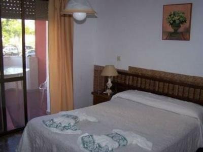 Dormitorio de nuestra estancia, muy coqueto