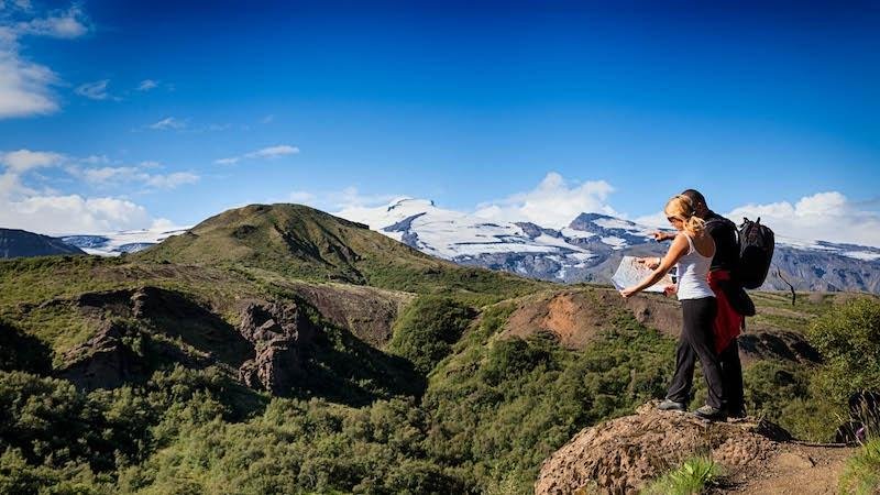 Hiking in Þórsmörk