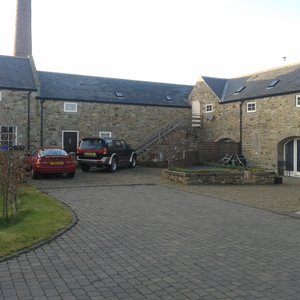Enterance to front