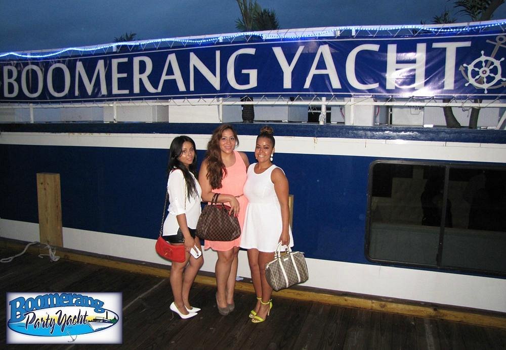 boomerang party yacht cruise