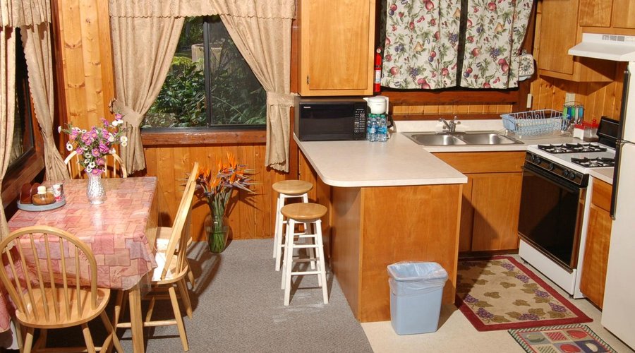 Hale Kaimana dining/ kitchen area