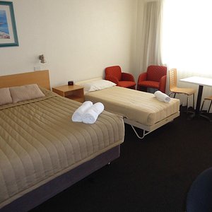 Superior room showing roll-out