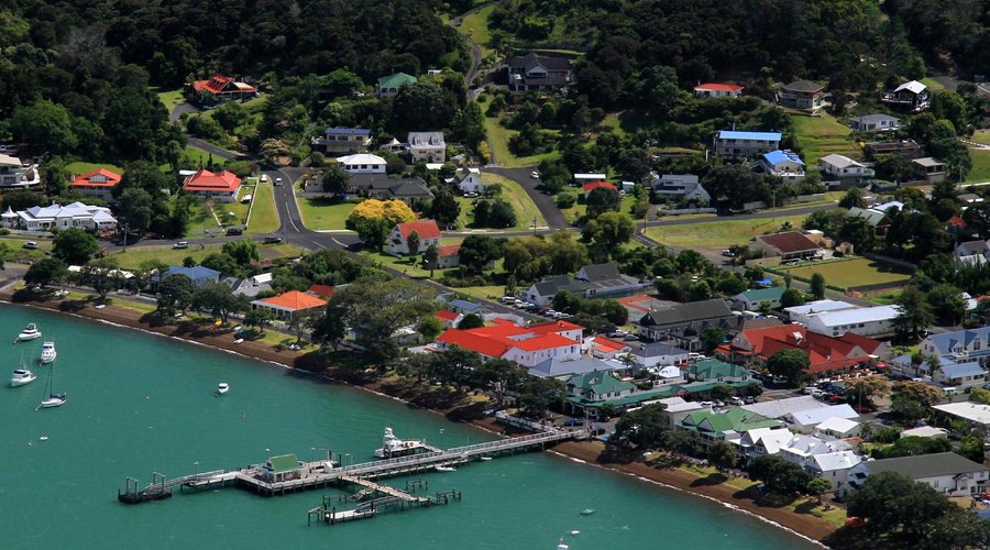 Aerial view of russell