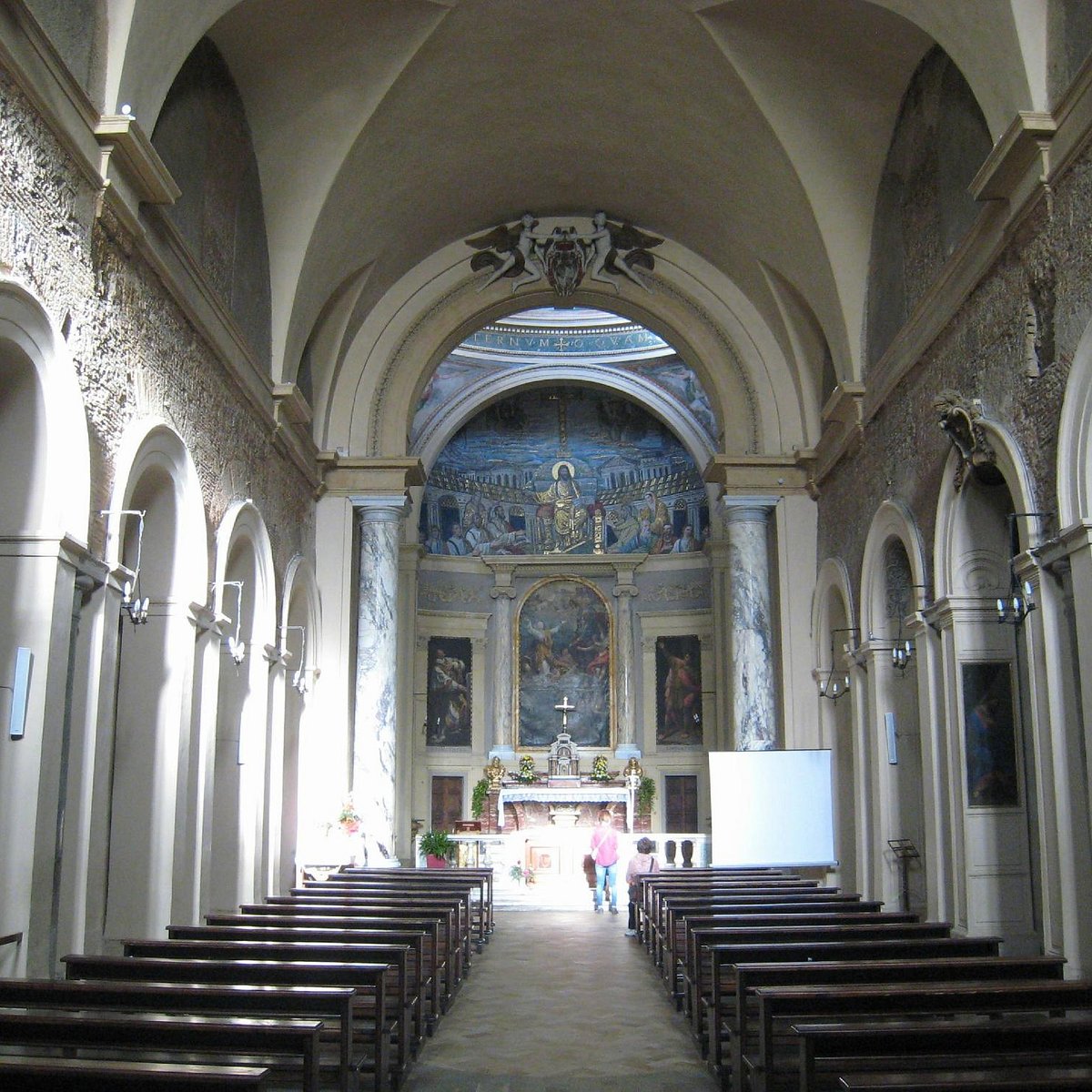 Уникальный святой. Базилика Санта Пуденциана. Церковь Санта Пуденциана в Риме. Санта Пуденциана мозаики. Базилика Санта Пуденциана вид сверху.