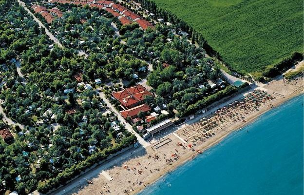 vista aerea camping village