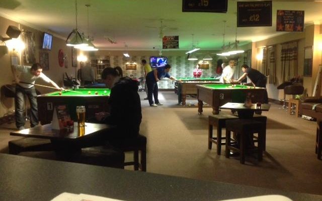 Pool/snooker area
