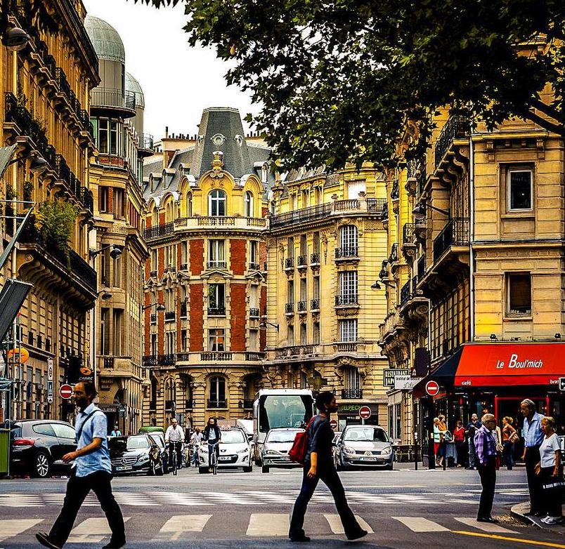 Paris Busy Streets