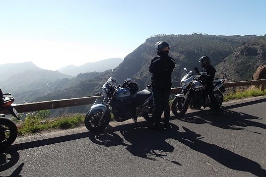 motorcycle tours canary islands