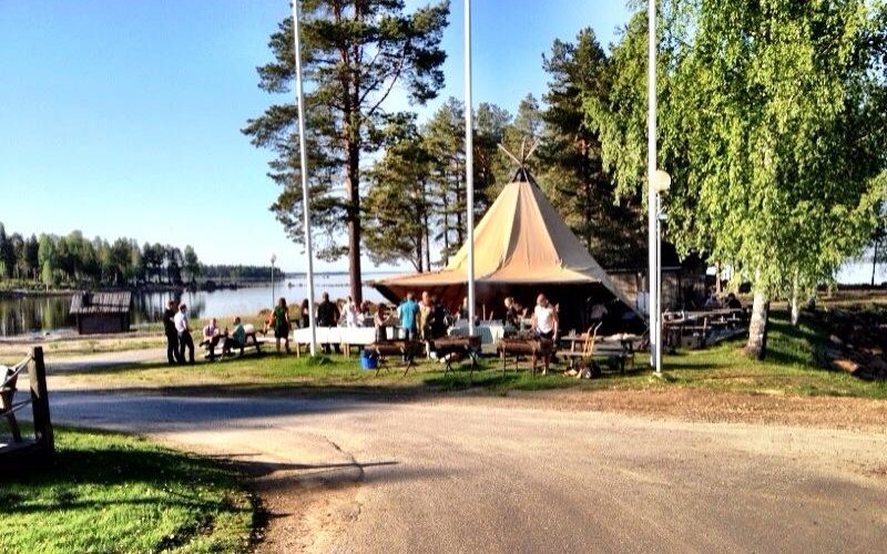 Kåtan vid stranden