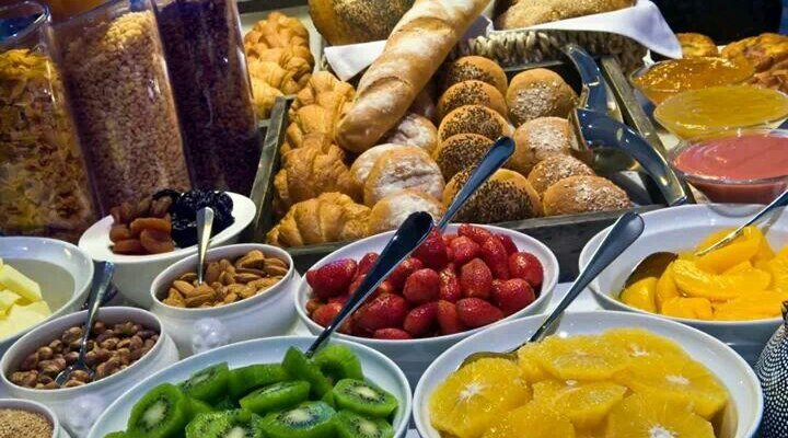 Super breakfast buffet