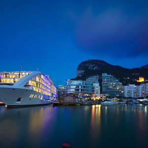 Sunborn Gibraltar in Gibraltar, image may contain: Hotel, Condo, Pool, Resort