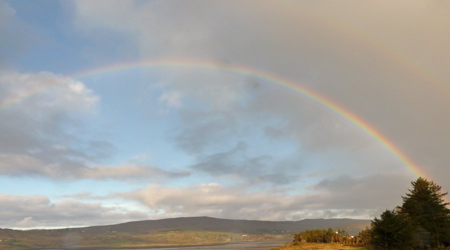 view from the B&B