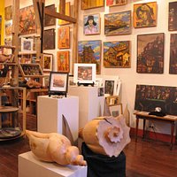Sala de venta de Galería Bahía Utópica