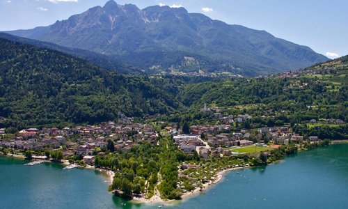Vista aerea del campeggio
