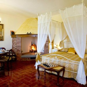 la camera principale della "Casa Girasole"