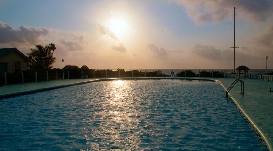 Best Pool on Ambergris Caye, Belize