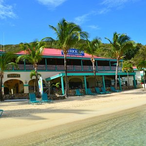 Leverick Bay Resort in Virgin Gorda, image may contain: Hotel, Resort, Villa, Chair