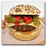 Hamburguesa Rustica....