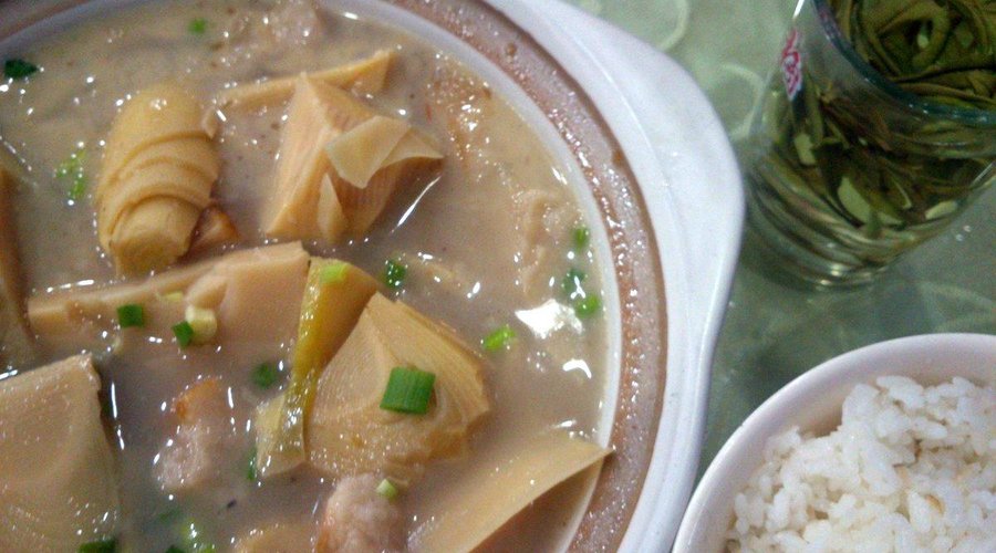 Bamboo shoots.
