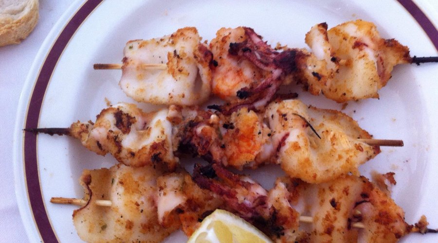 Spiedini di pesce