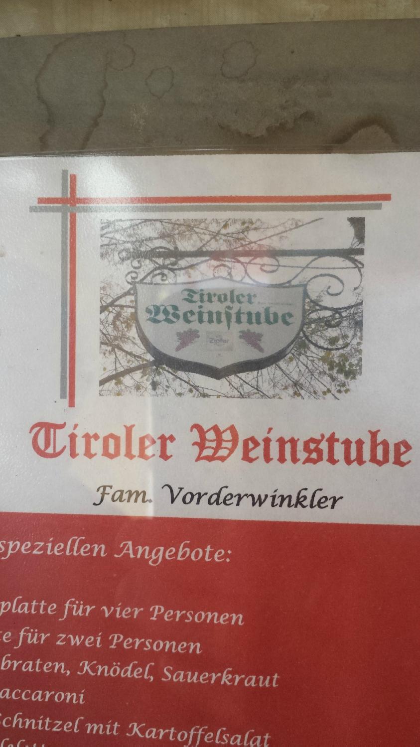 TIROLER WEINSTUBE, Innsbruck - Gumppstraße 38 - Photos