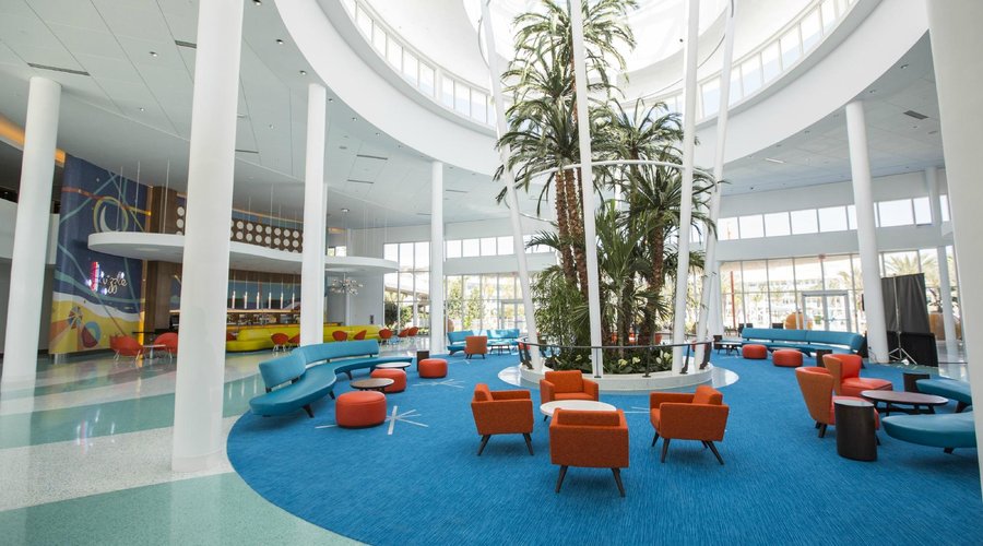 Universal's Cabana Bay Beach Resort Lobby