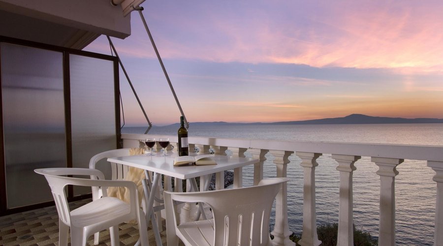 Sunset view from the rooms of first floor