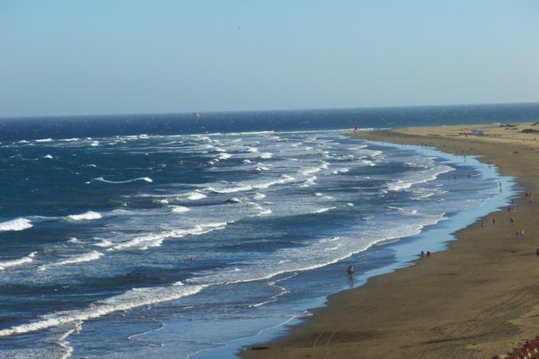 Buen tiempo, playa y ajedrez en Caiobá (Brazil)