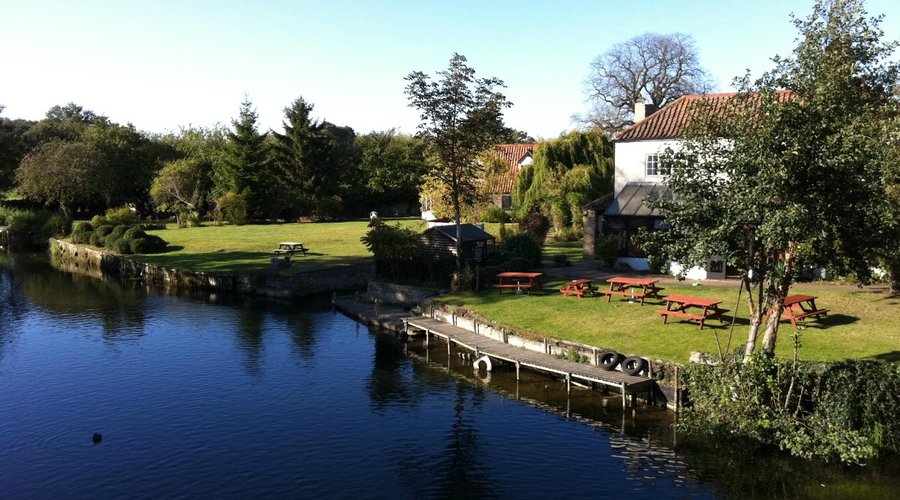 Our beautiful riverside setting on the South Bank of the RIver Little Ouse