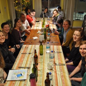 One of our international food parties!