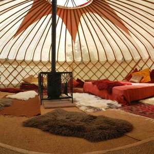 yurt interior
