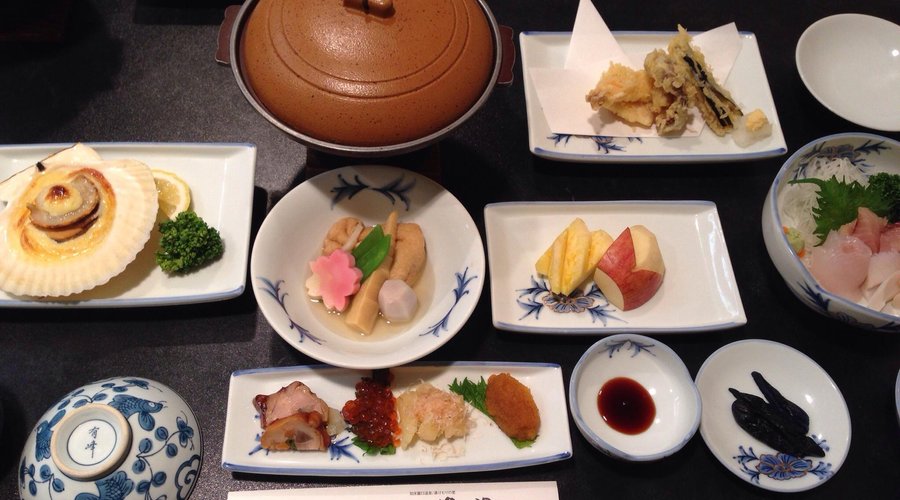 セットの夕食(オプション無し)