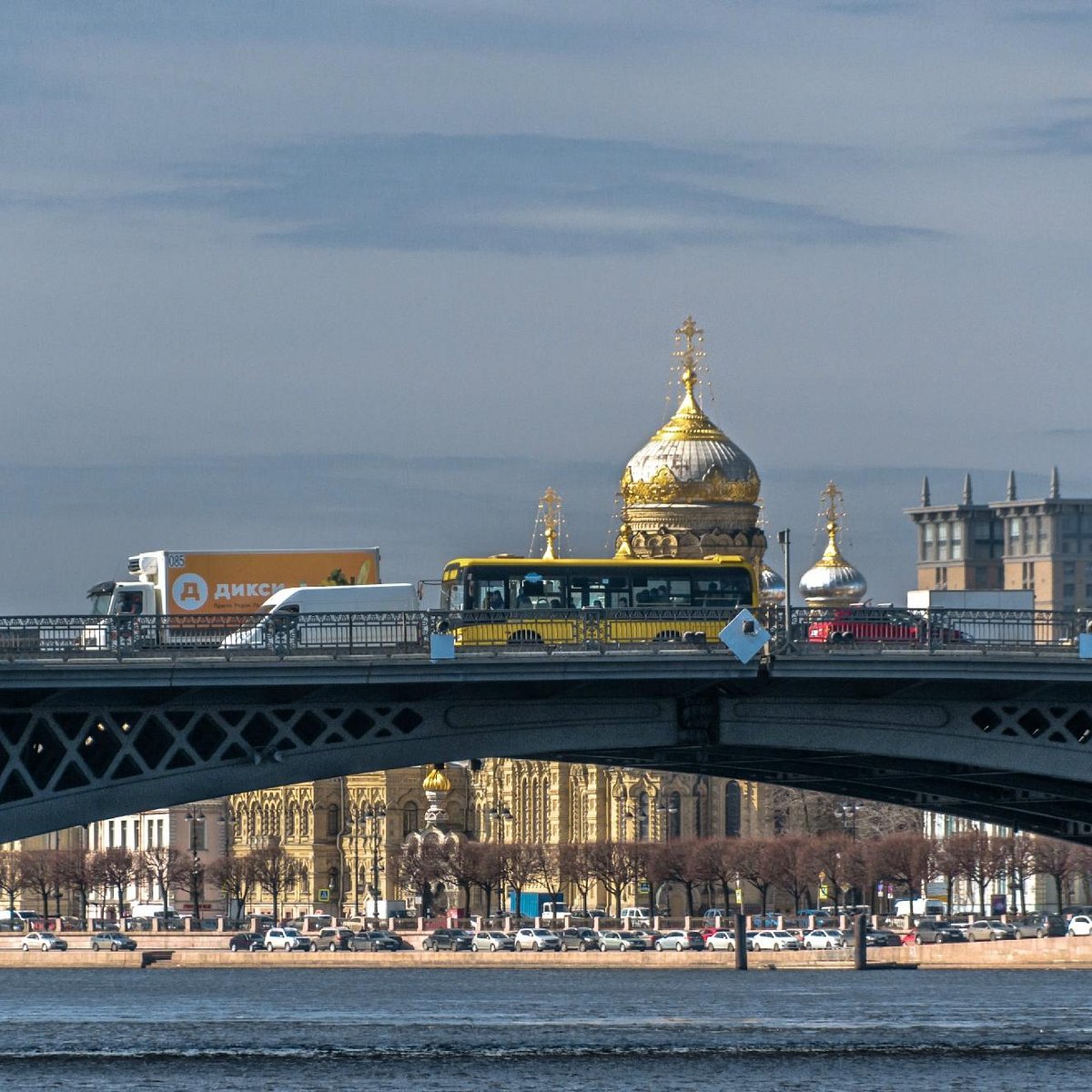 Благовещенский мост в санкт петербурге