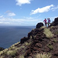 About a mike from west end trailhead